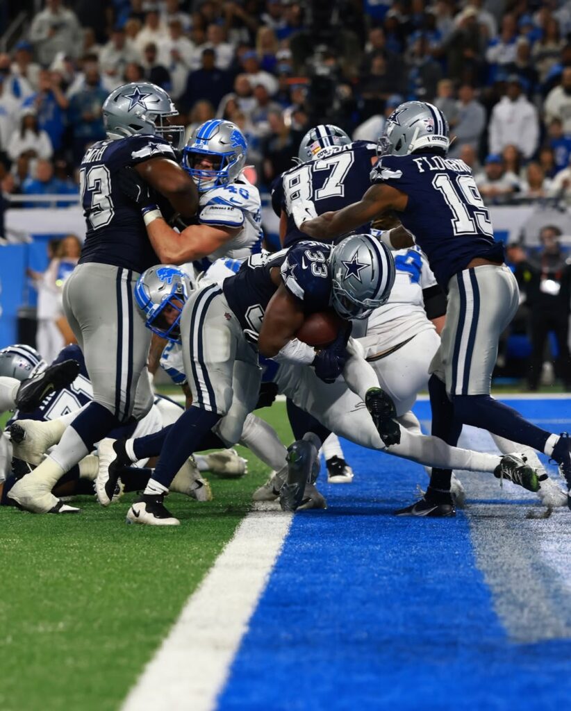 Dalls cowboys vs Detroit lions