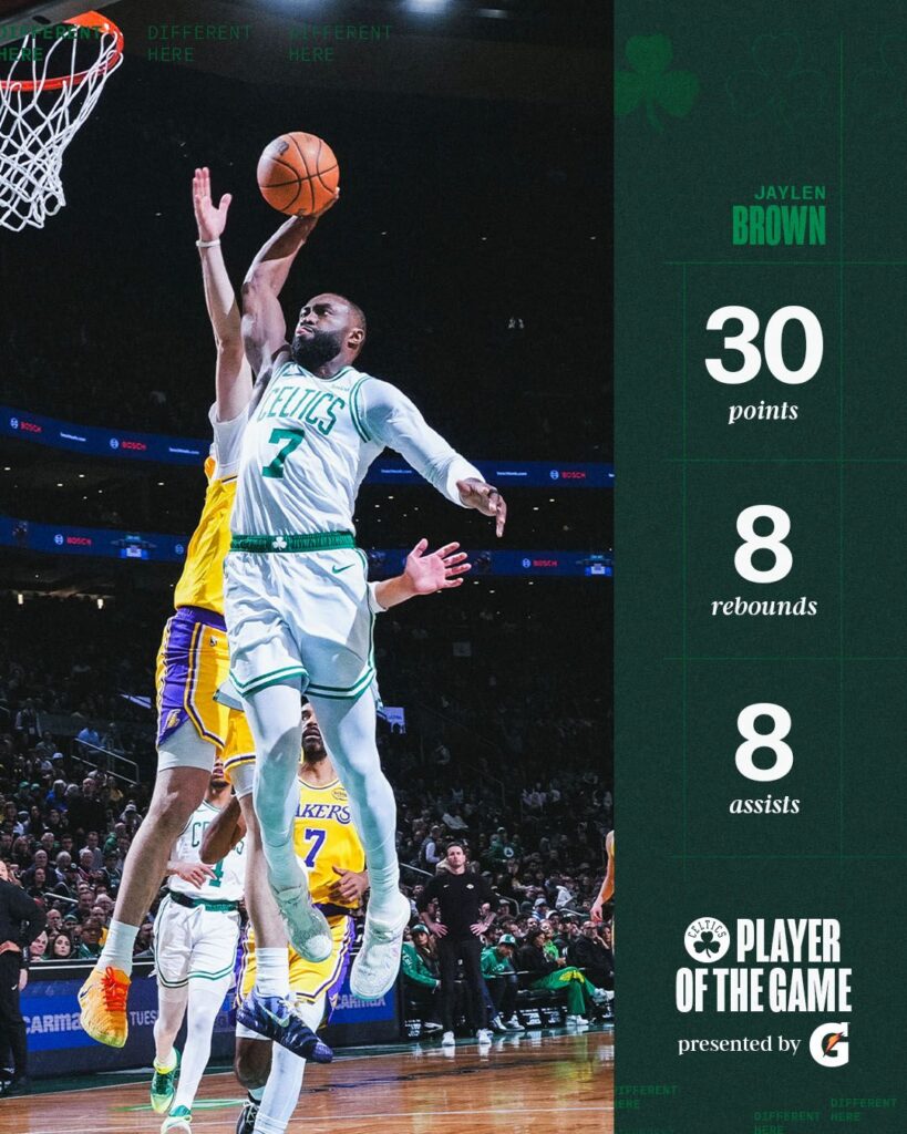 Lakers bs Celtics full match highlights