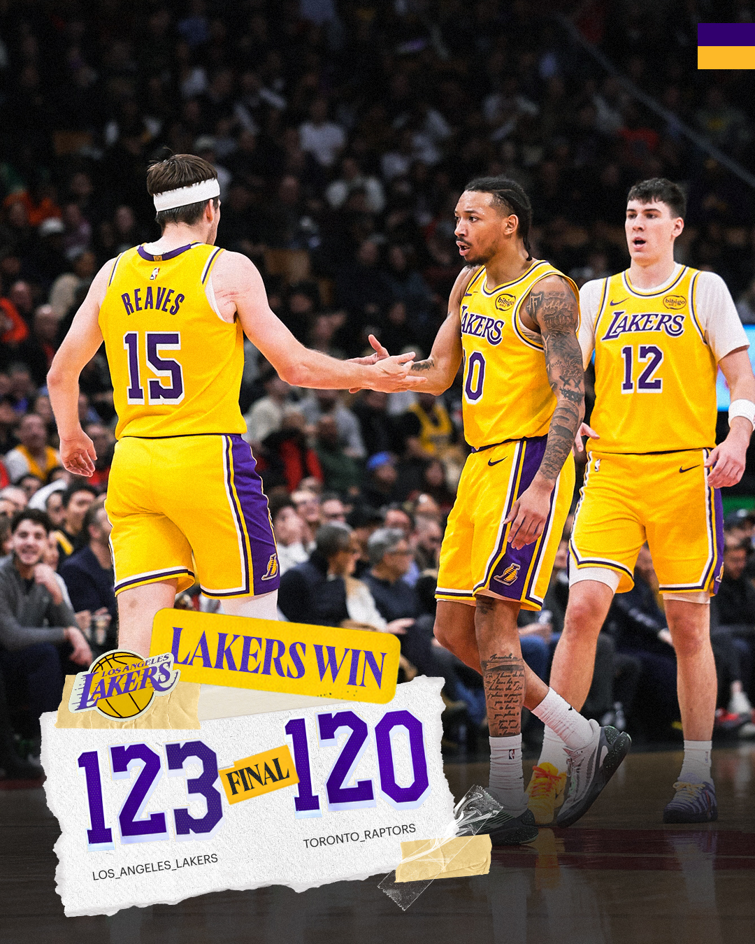 Lakers vs Raptors full highlights