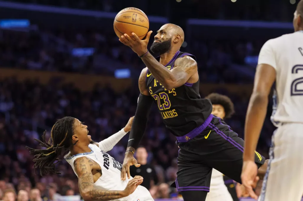 Grizzlies vs lakers see full details